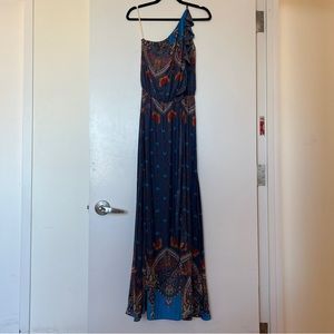 Farm Rio One Shoulder Strap Dress